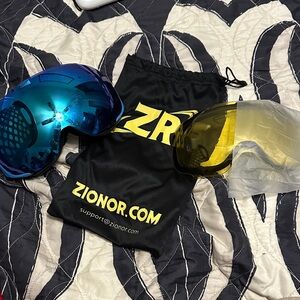 Zionor Ski Goggles with Dual Lenses